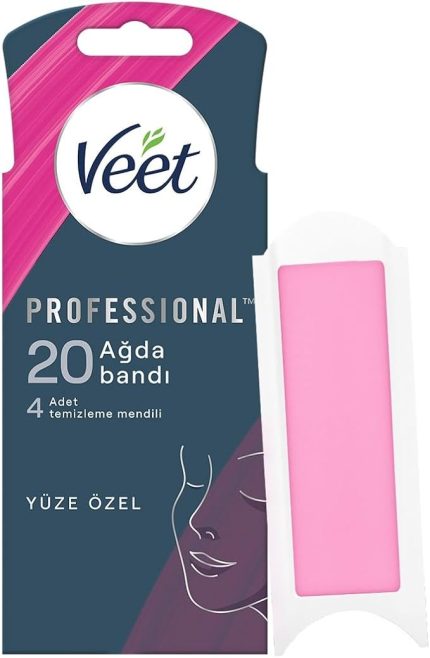 Easy Gelwax Teknoloji Normal Ciltler İçin Yüze Özel Sir Ağda Bandı (1 x 20 Adet)