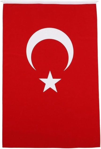 Sanat Türk Bayrağı 200X300Cm Özel Raşel Kumaş Bayrak
