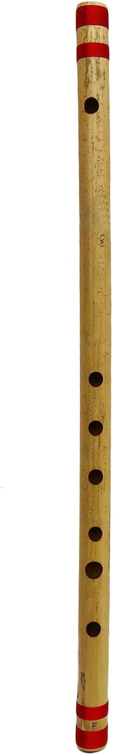Traditonal Flüt Kahverengi Bambu Müzik Aleti Koleksiyonluk Ahşap Bansuri