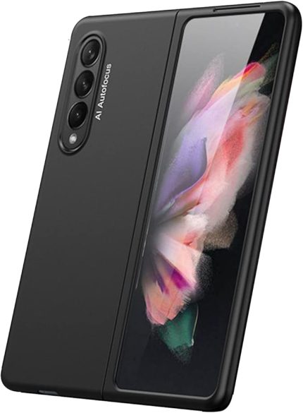 Samsung Galaxy Z Fold 3 için İnce Telefon Koruyucu Kılıf Mat Telefon Kılıfı Darbeye Dayanıklı Kabuk