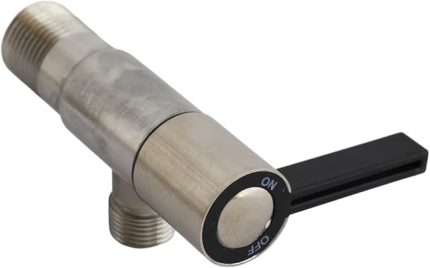 Ara Musluk Metal Aç Kapa Vanalı Metal Taharet Musluğu Sağlam Wc Klozet Flex Bağlantı Aparat