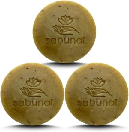 Sabunu 3 Adet - Cilt Sorunlarına Yönelik, Yoğun Doğal Saç ve Cİlt Bakım Sabunu