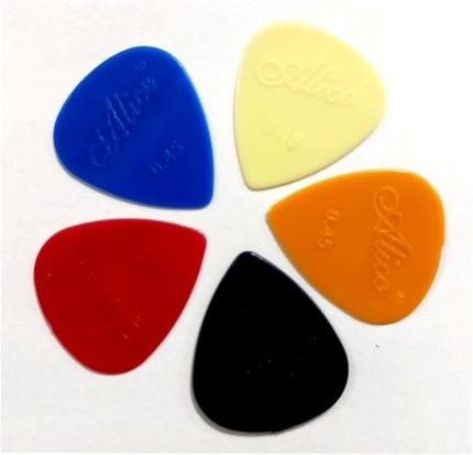 Alice Gitar Penası 5 adet 0,50mm. Karışık Renk