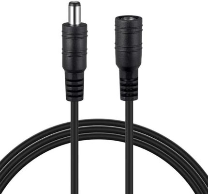 Dc Adaptör Uzatma Kablosu 10 Metre 5.5mm x 2.1mm Dişi Erkek Modem Uzatma 4386