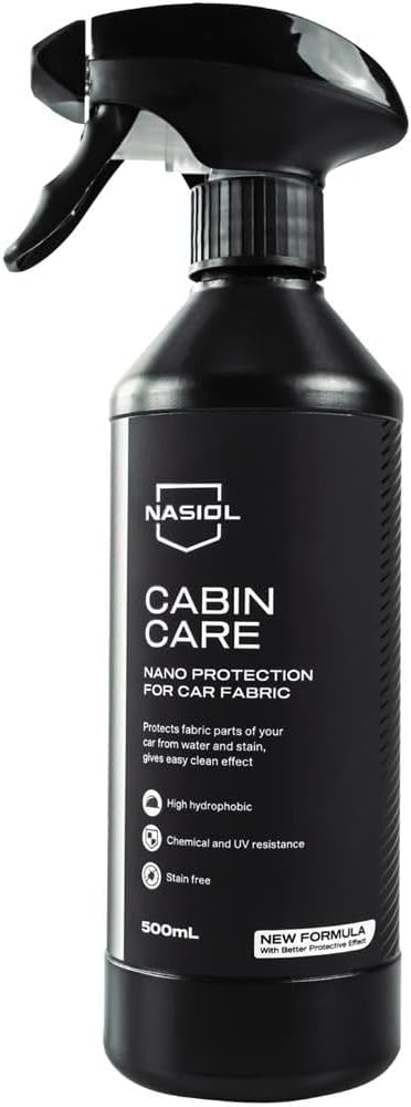 Cabincare Araç Kumaş Yüzey Nano Kaplama-500 Ml-Koltuk,Tente Su İtici,Araç İç Bakım, Detailing, Araç Koltuk Döşeme Koruyucu, Leke Önleyici Sprey