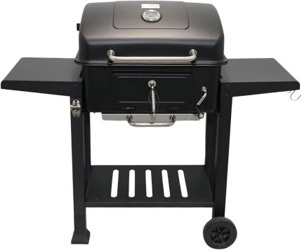 Kömürlü BBQ Dökme Demir Kömürlü Mangal Fırınlı Büyük Barbekü Izgara 01022