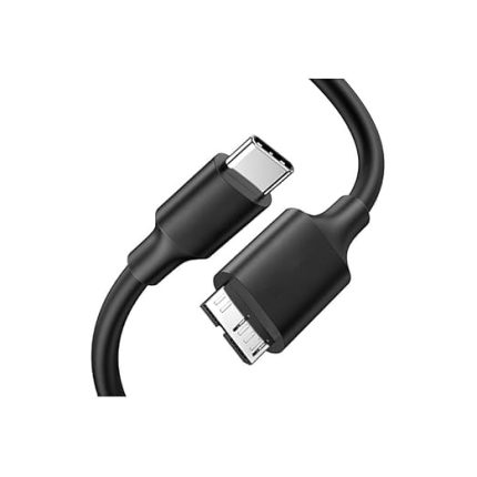 20103 Type-C To Micro B 3.1 HDD Harici Harddisk Kablosu Çevirici Dönüştürücü Şarj Cihazı Aktarıcı Kablo