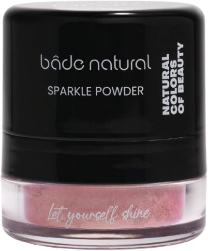 Natural Sparkle Powder Shinny Pink Çok Amaçlı Toz Işıltılı Aydınlatıcı%100 Doğal