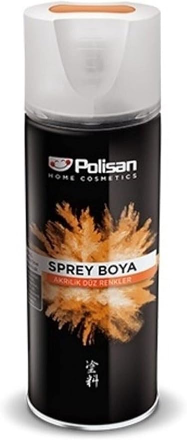 Akrilik Mat Beyaz Sprey Boya 400 Ml