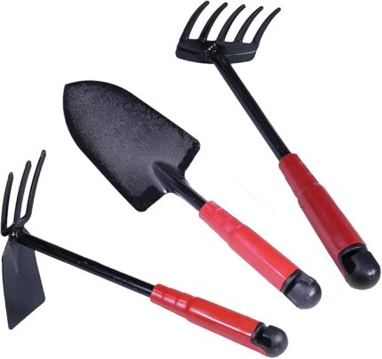 Rodex Bahçe Seti Kürek Çapa Tırmık (3'Lü Set)