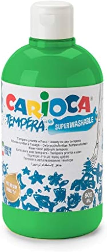 Tempera Suluboya Süper Yıkanabilir Yeşil 500 ml