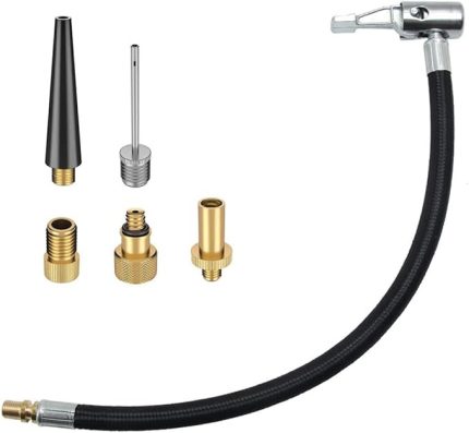 Supap uzatma seti, 30 cm lastik şişirici, hortum, hava pompası, yedek hortum, uzatma hortumu, otomobil, bisiklet, motosiklet için, 300 psi basınca dayanıklı