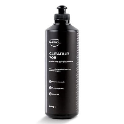 Clearub 705 Araç Çizik,Hare Giderici Pasta Cila-500 Gr-Boya Koruma Parlatma Wax, Detailing, Güçlü Çizik Alıcı Araç Pasta Cila, Boya Koruyucu ve Parlatıcı Oto Polisaj