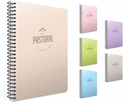 187788 Defter A4 Pastoral Spiralli Pp 60 Yaprak Kareli 3234