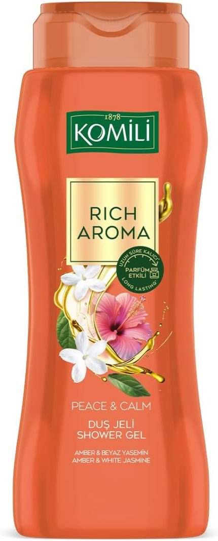 1878 Rich Aroma Peace&Calm Kalıcı Parfüm Etkili Duş Jeli 500 ml
