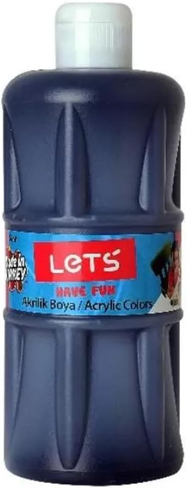 Akrilik Boya 500 Ml Siyah: L5309