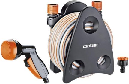 9032 Mini Set Garden Hortum Seti 10Metre Hortum+Duşlu Başlık+ Adaptör+Hortum Askısı