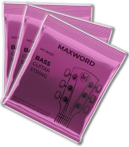 GT-Bass-3X Kaliteli Bas Gitar Teli 3 Takım Set