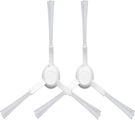 Vacuum Mop Pro/Vacuum Mop P/Viomi Se V2 V3 Uyumlu Robot Süpürge Uyumlu Yan Fırça Yedek Parça Seti-Beyaz 2 Adet