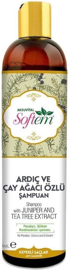 Ardıç ve Çay Ağacı Özlü Şampuan 400 Ml | Kepek Karşıtı ve Dökülme Önleyici Saç Bakım Şampuanı | Bitkisel Özlü, Paraben ve Renklendirici İçermez, Saç Derisini Arındırır, Saç Güçlendirici Etki