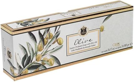 Lüks Zeytinyağı Sabunu 3x100 GR (Zeytinyağı)