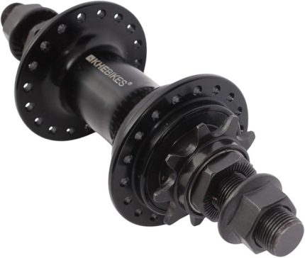 Acme BMX göbek, 36 delik, 14 mm aks, 9 dişli pinyon, endüstriyel rulman, siyah, 502 g