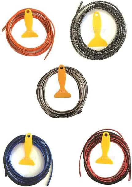 İçi Torpido Çıtası Tirim Fitil 5 Metre (Krom)