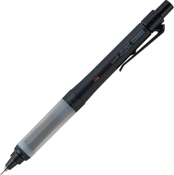 Uni Alpha-Gel Switch Mekanik Kalem, 0,5 mm, Siyah Gövde (M51009GG1P.24)