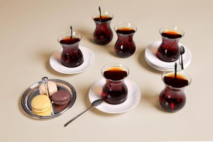 Suzanne Alumilite 6 Kişilik Çay Takımı