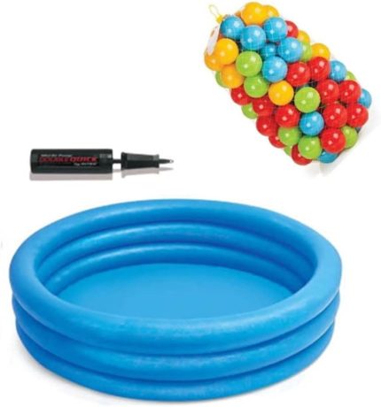 Cm Kristal Havuz + 100 Adet 6cm Top + Pompa