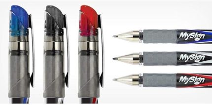 My Sıgn Jel Roller İmza Kalemi Mavi 1 Mm (6030)12 li