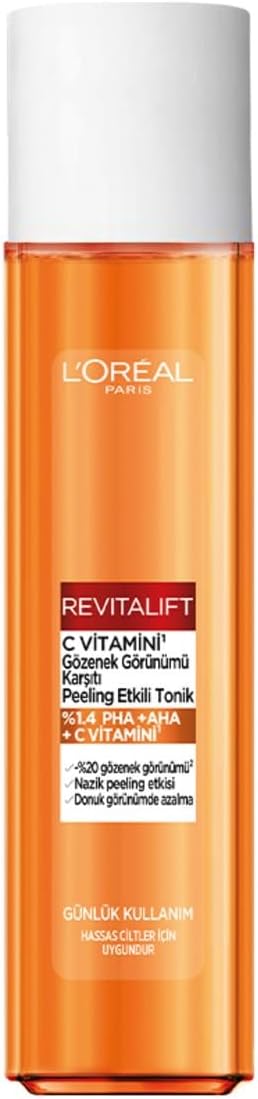 Paris Revitalift C Vitamini Gözenek Görünümü Karşıtı Peeling Etkili Tonik