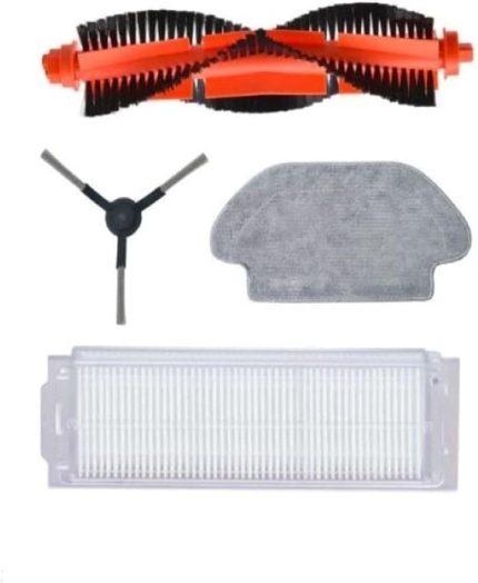 Robot Süpürge Aksesuar Seti (4 Parça) Mi Vacuum Mop Pro Viomi V3 Viomi SE Viomi V2 ile Uyumlu Yedek Parça Seti