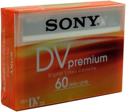 DVM60PR Digital8 60 dak Videocassette