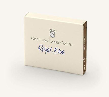 von Faber-Castell Dolma Kalem Kartuşu 6'lı Royal Mavi