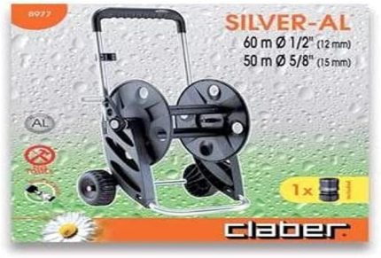 Ego Claber 8977 Sılver-Al Hortum Makarası