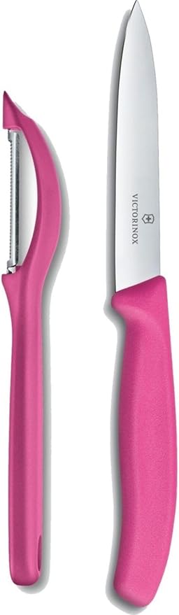 Pembe Soyacak Ve Bıçak Seti