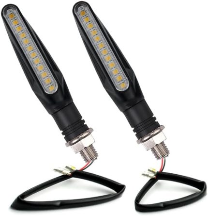 Motosiklet Led Sinyal Lambası 12V Su Geçirmez Universal ZXD-04