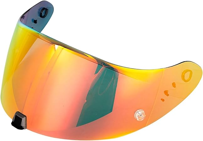 EXO Akrep Kaskı R1/1400/520 İçin Uygun Kask Lensi Gündüz ve Gece Evrensel Lens Toz Geçirmez ve Rüzgar Geçirmez X (Temiz Kırmızı) - Görsel 3