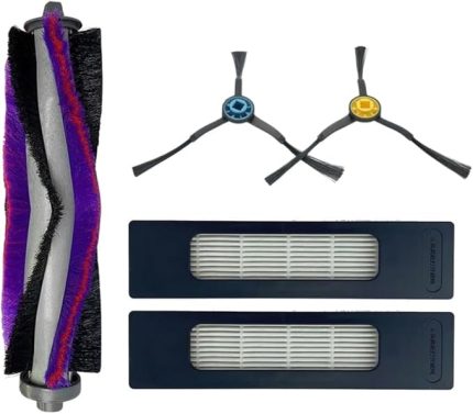 Robert Rs 770 780 Uyumlu Yedek Fırça Filtre Seti-5 Parça