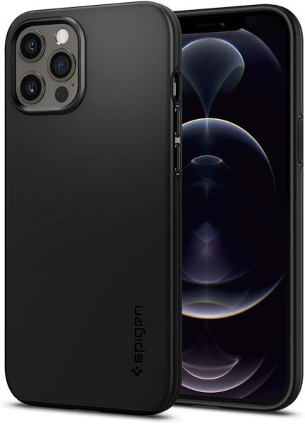 iPhone 12 Pro Max Kılıf Thin Fit Pro Black - ACS01612
