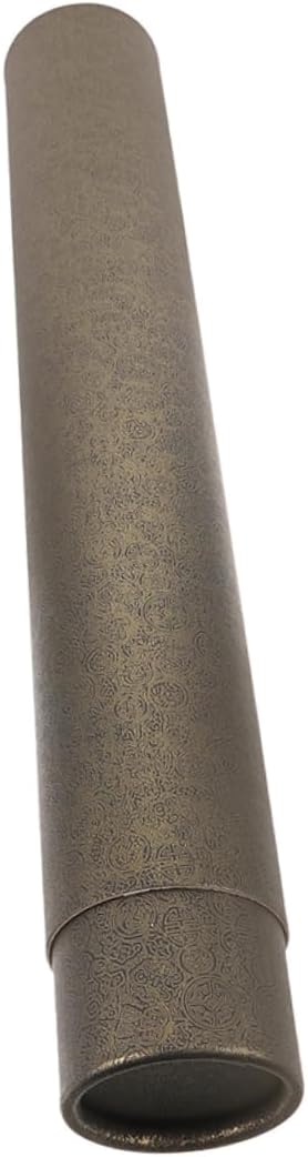 Telescoping Poster Tube Uzunlukta Kapaklı Taşıma Tüpü Planlar Haritalar Sanat Eserleri ve Belgeler için Depolama Çözümü