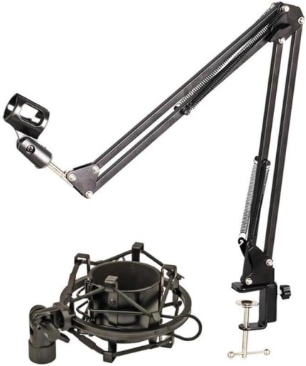 Nb39 Mikrofon Standı + Shock Mount Seti