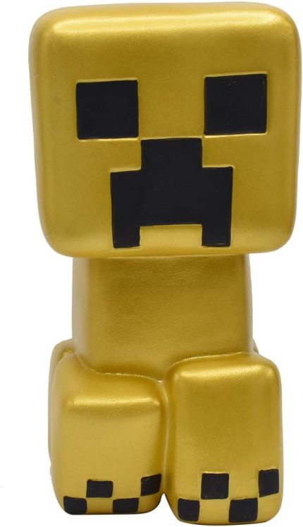 Toys LLC Sadece Oyuncaklar Minecraft Altın Creeper Mega Squishme