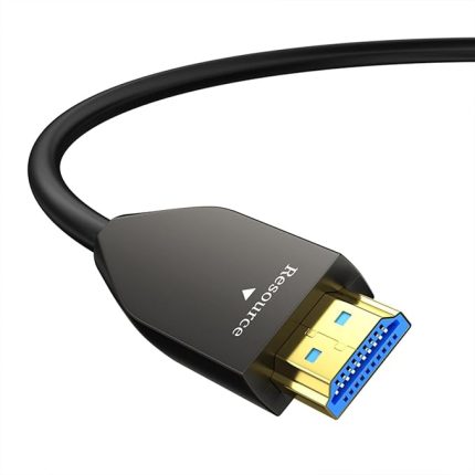 8K/60Hz 4K/120Hz 48Gbps HDR ARC HDCP Fiber Optik HDMI 2.1 Kablo 50 Metre