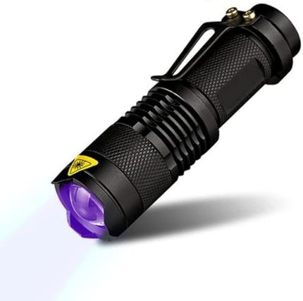 UV Mor Işık El Feneri - 600 Lümens - Zoom