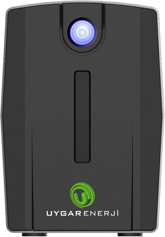 Uygar Enerji TUNA 1000VA LINE INTERACTIVE UPS 1×12V9AH Yeni Nesil Akülü Güç Kaynağı Ups((1000VA)