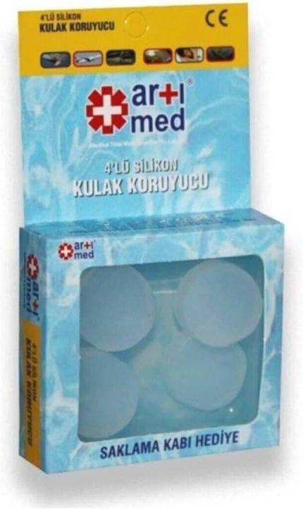 Silikon Kulak Tıkacı 4'Lü