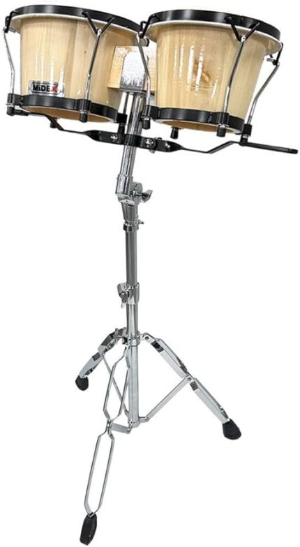 BG-210ST Standlı Naturel Bongo Siam Meşesi Doğal Deri