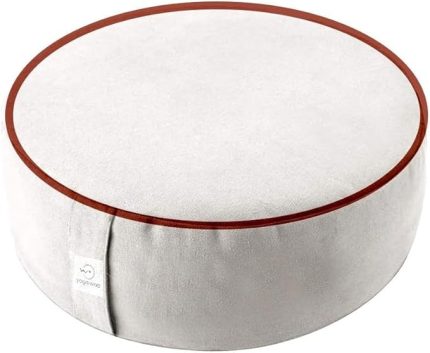 36cm Yoga Meditasyon Minderi Bilyeli Krem